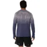 Asics Sömlös T-shirt Med Lång ärm male, Lavender grey / indigo fog