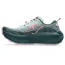 Asics Trabuco Max 4 Trailskor Refurbished female, Cold moss / nova orange