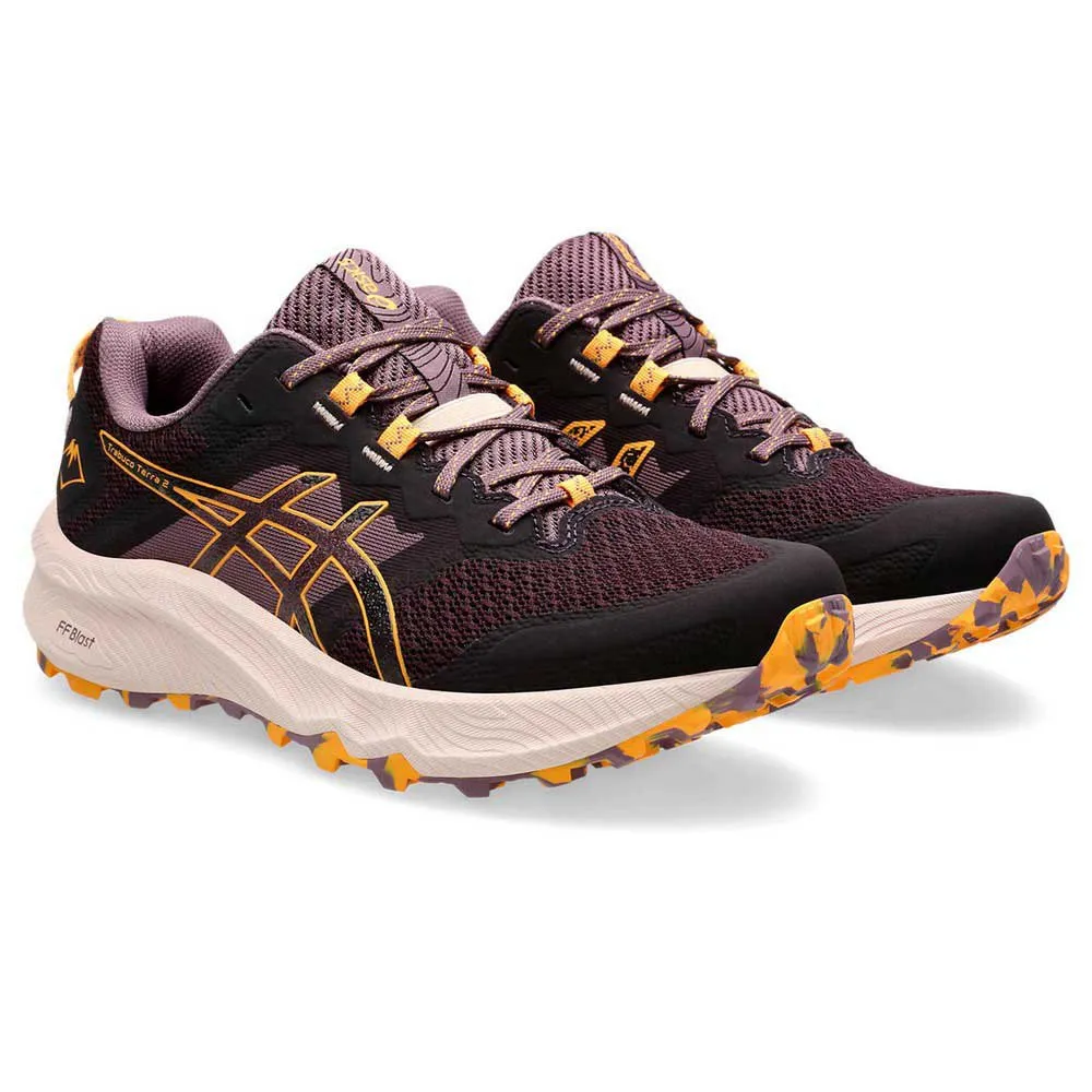 Asics Trabuco Terra 2 Trailskor Refurbished female, Dark aubergine / stadium orange Asics Trabuco Terra 2 Trailskor Refurbished female, Dark aubergine / stadium orange