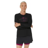 Asics Women's Fujitrail Logo LS Top Asics Women's Fujitrail Logo LS Top