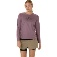 Asics Women's Fujitrail Logo LS Top Asics Women's Fujitrail Logo LS Top