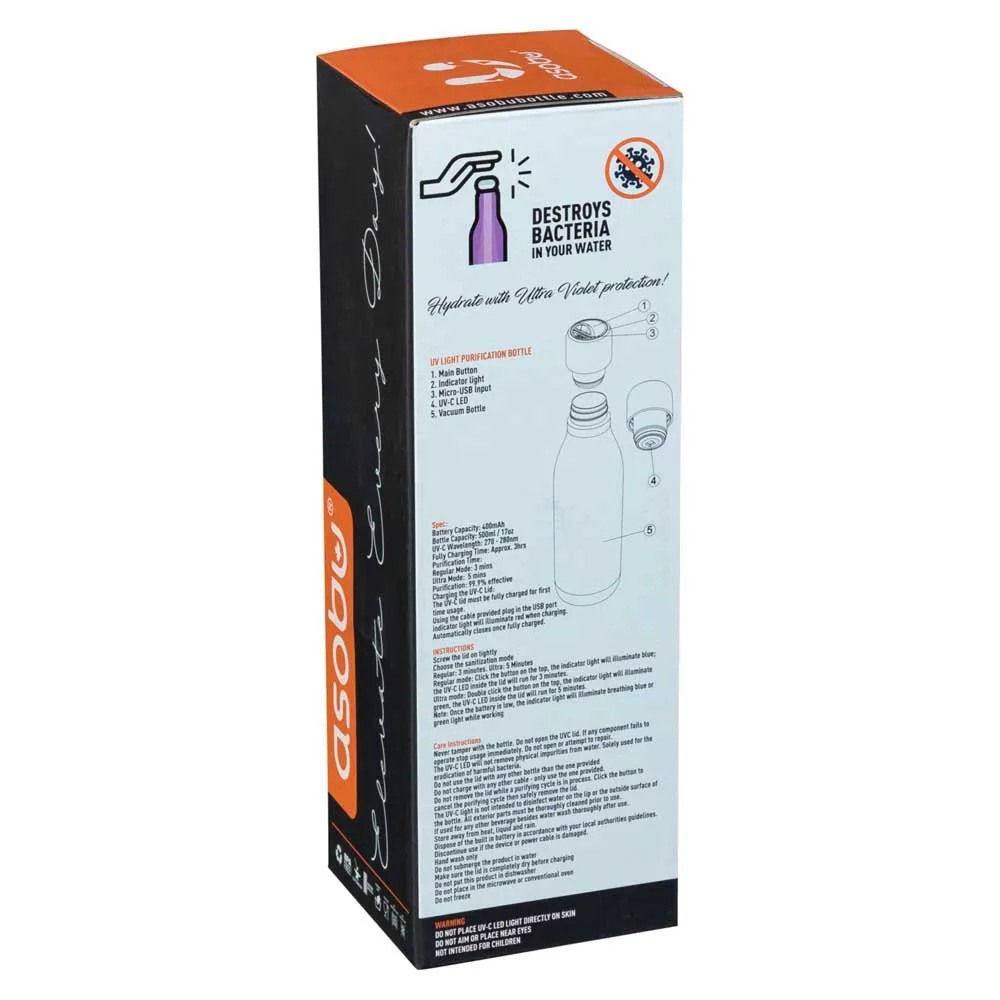 Asobu 500ml Uv-light Termosflaska