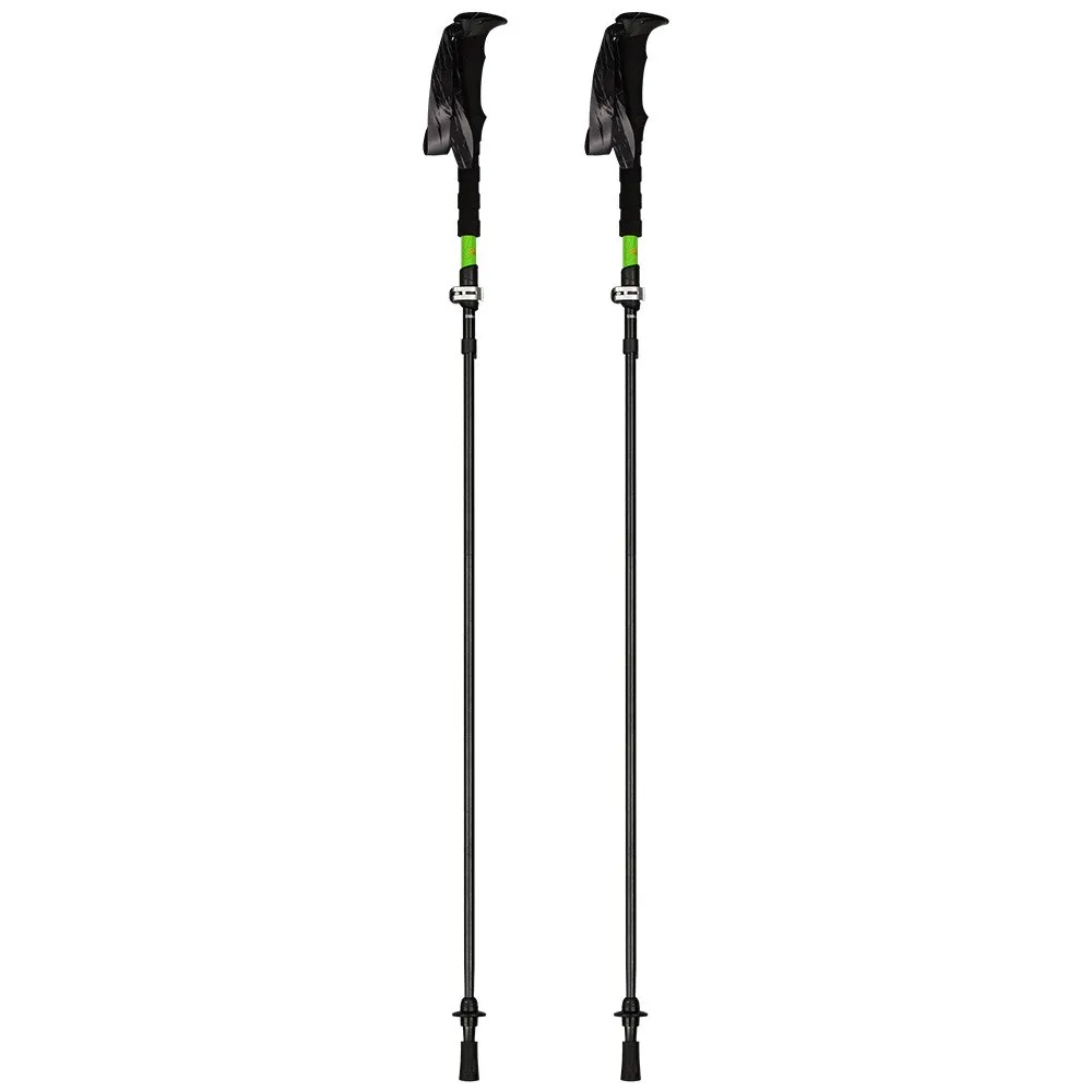Asolo Appoach Long Dlx Stavar, Black / green, 110-130cm