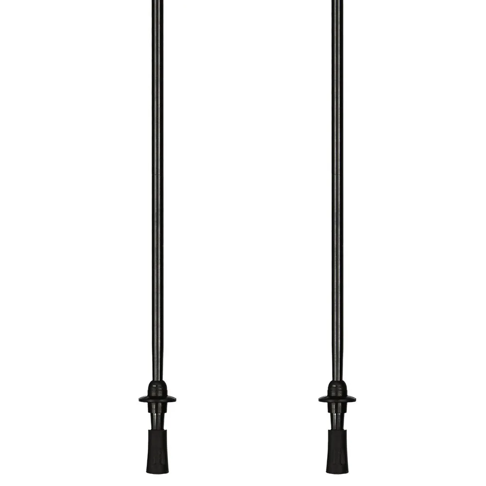 Asolo Appoach Long Dlx Stavar, Black / green, 110-130cm