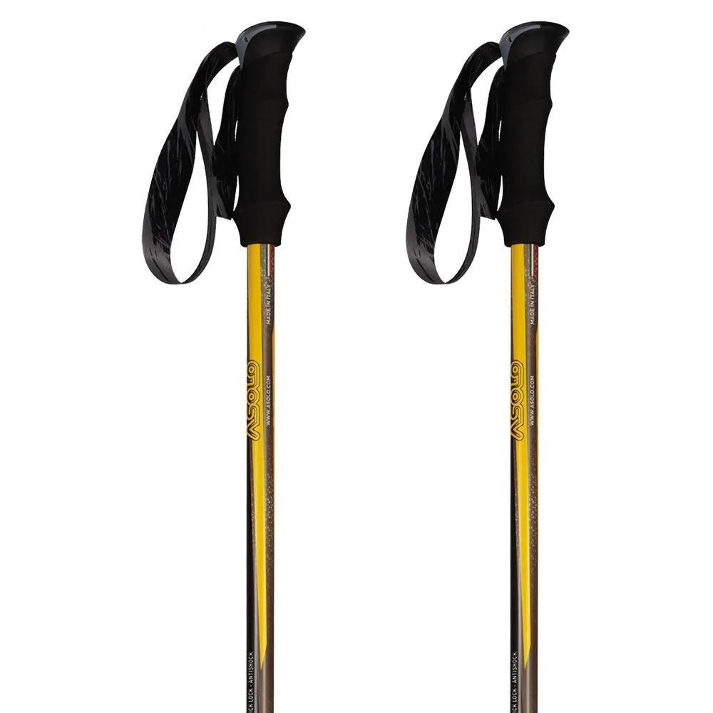 Asolo Climber Stavar, Grey / black / yellow, 64-135cm
