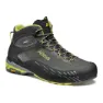 Asolo Eldo Mid Lth Gv Vandringskängor Refurbished, Graphite / green oasis
