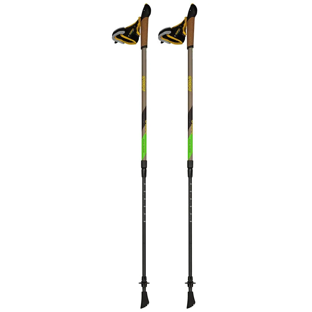 Asolo Escape 3 Top-click Dlx Stavar, Green / grey / black, 64-135cm