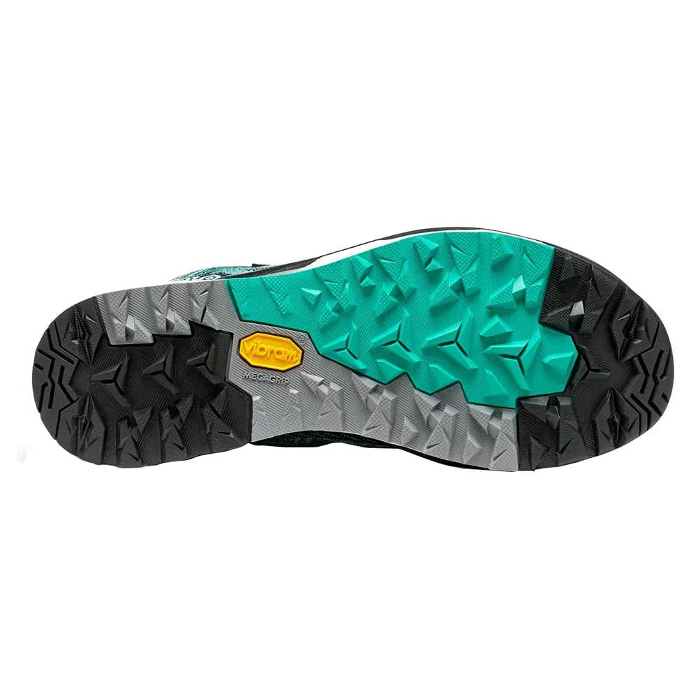 Asolo Falcon Evo Jaquard Gv Ml Vandringskängor, Black / aqua green Asolo Falcon Evo Jaquard Gv Ml Vandringskängor, Black / aqua green