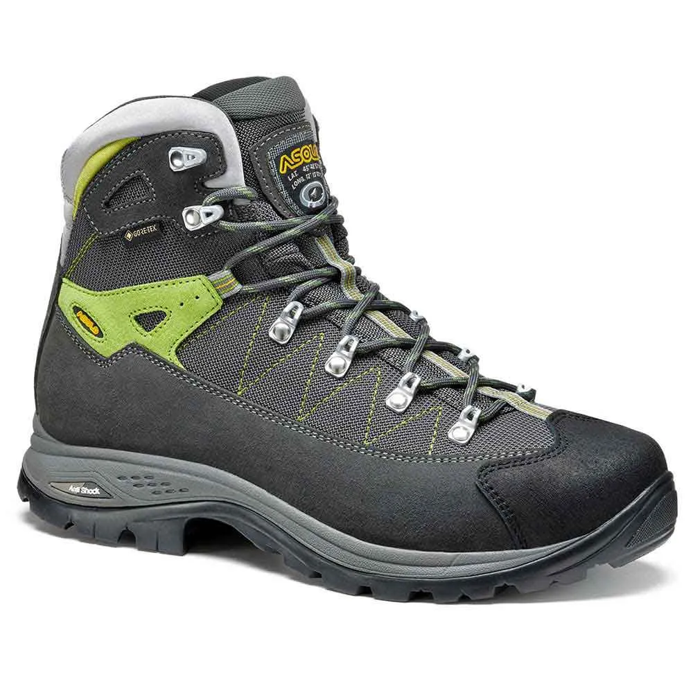 Asolo Finder Gv Mm Vandringskängor, Graphite / green lime