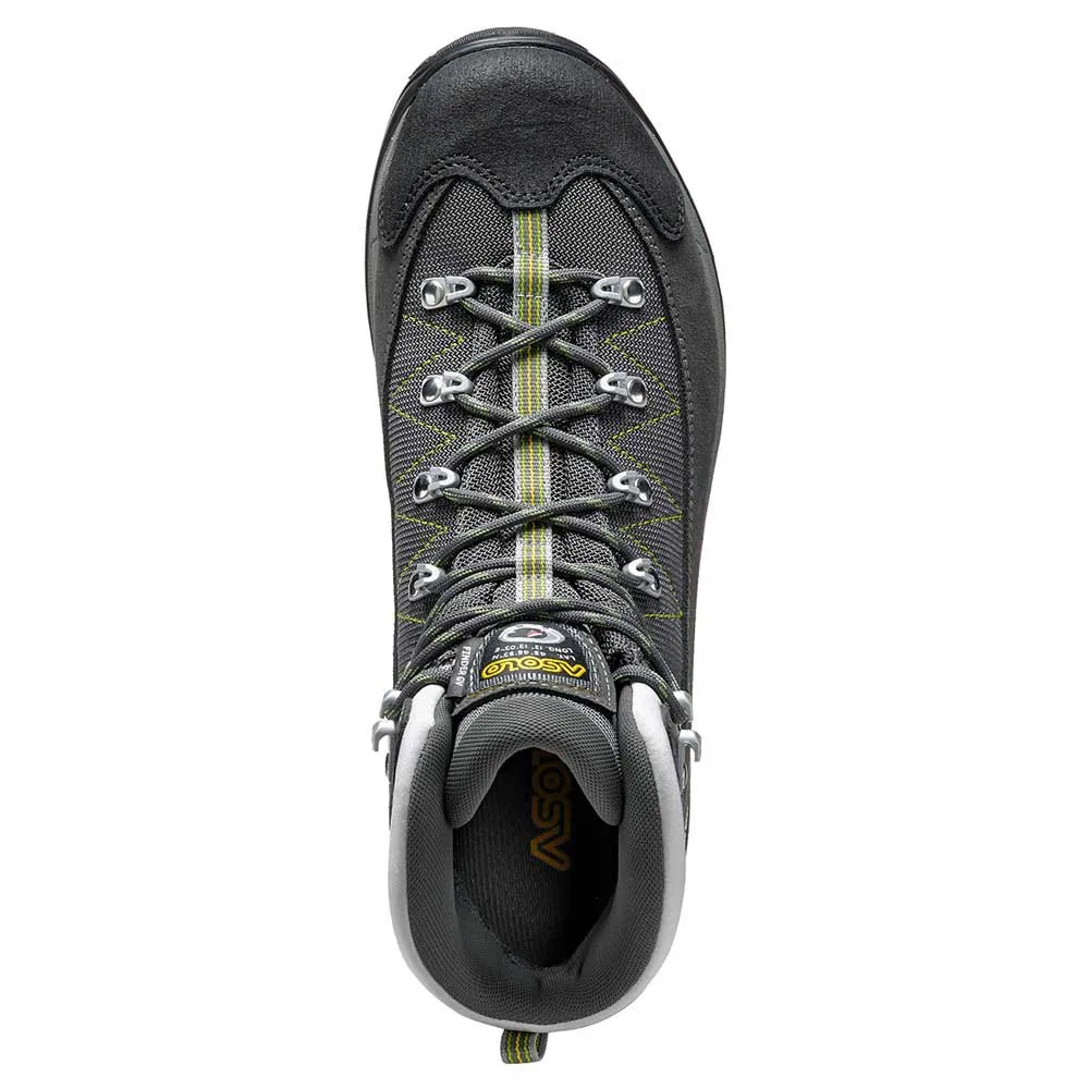 Asolo Finder Gv Mm Vandringskängor, Graphite / green lime