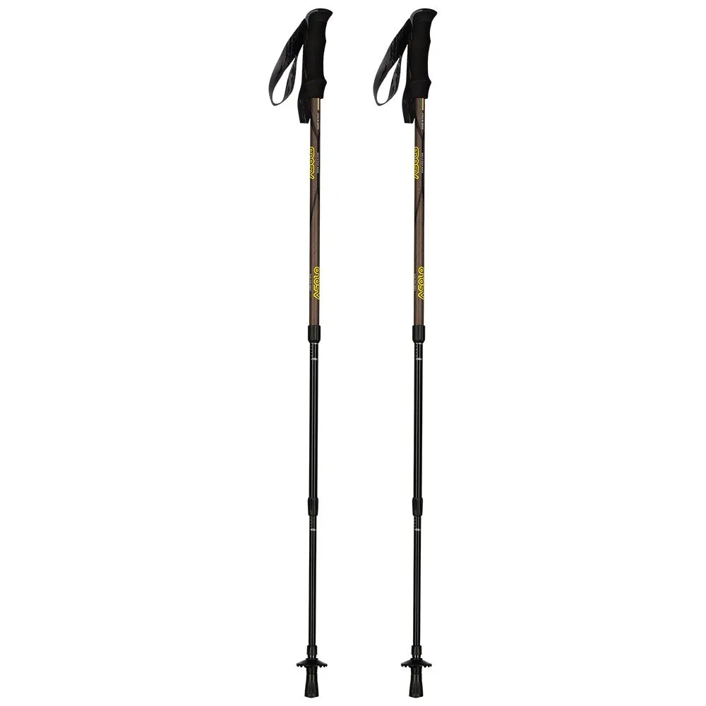 Asolo Glacier Stavar, Black, 64-135cm