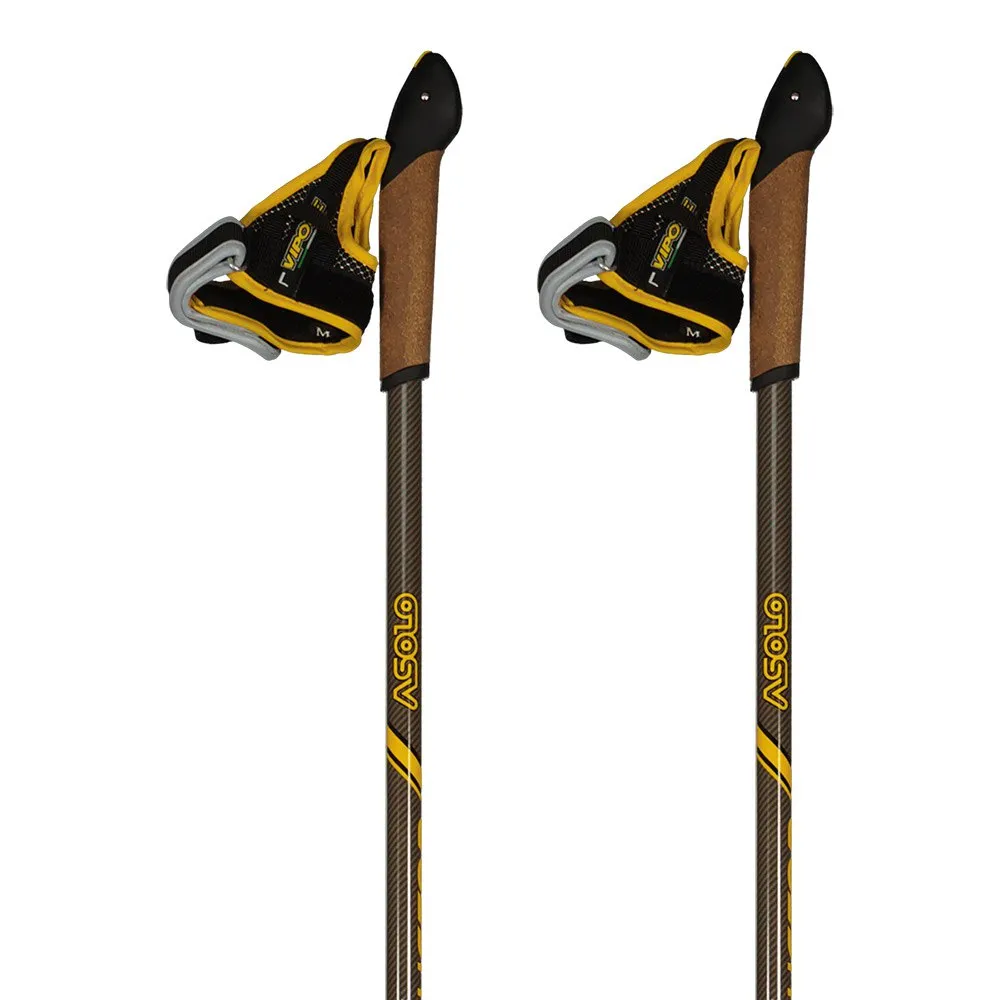 Asolo Instructor Carbon 2 Dlx Stavar, Yellow / grey / black, 70-130cm