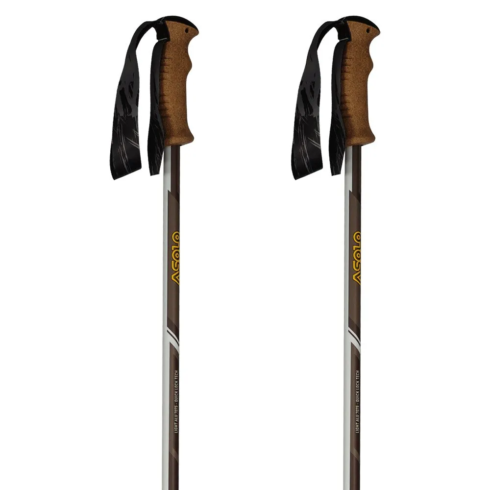 Asolo Radiant Ql Cork Dlx Stavar, Grey, 64-135cm