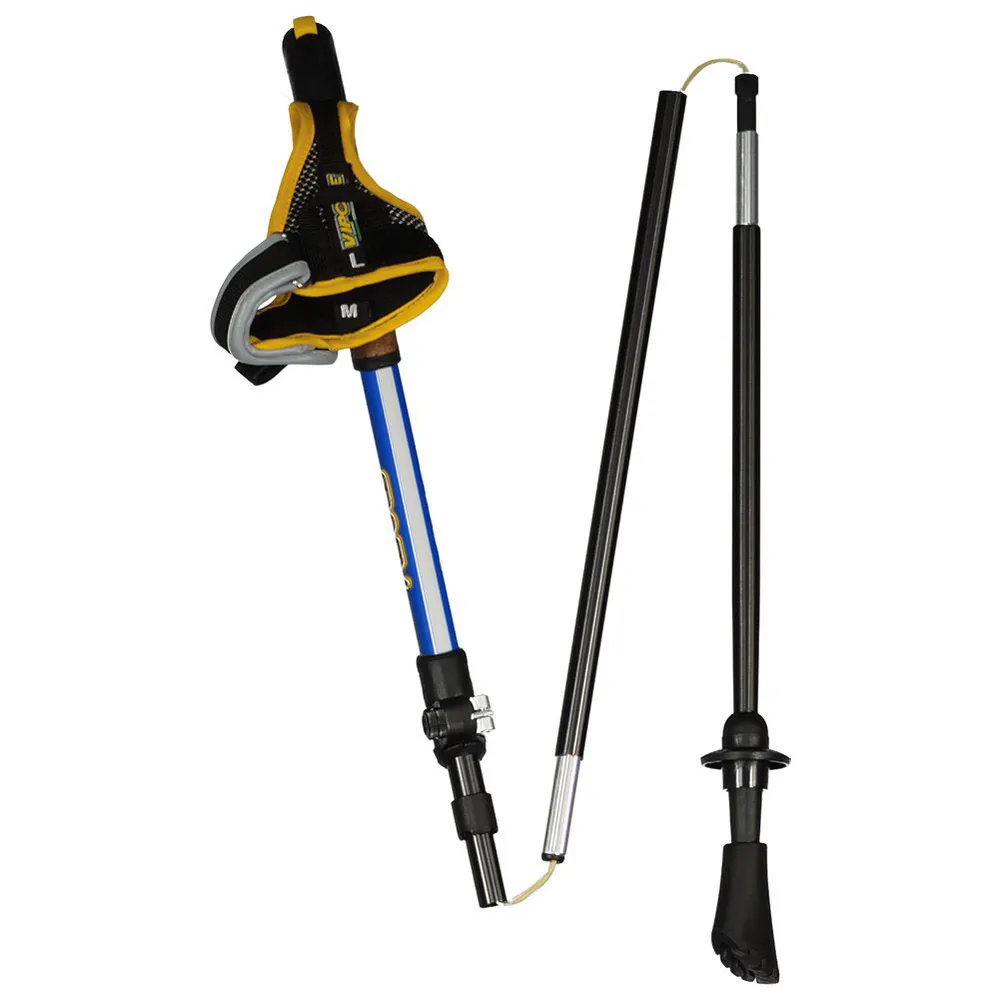 Asolo Traveller Dlx Stavar, Black / blue, 110-130cm
