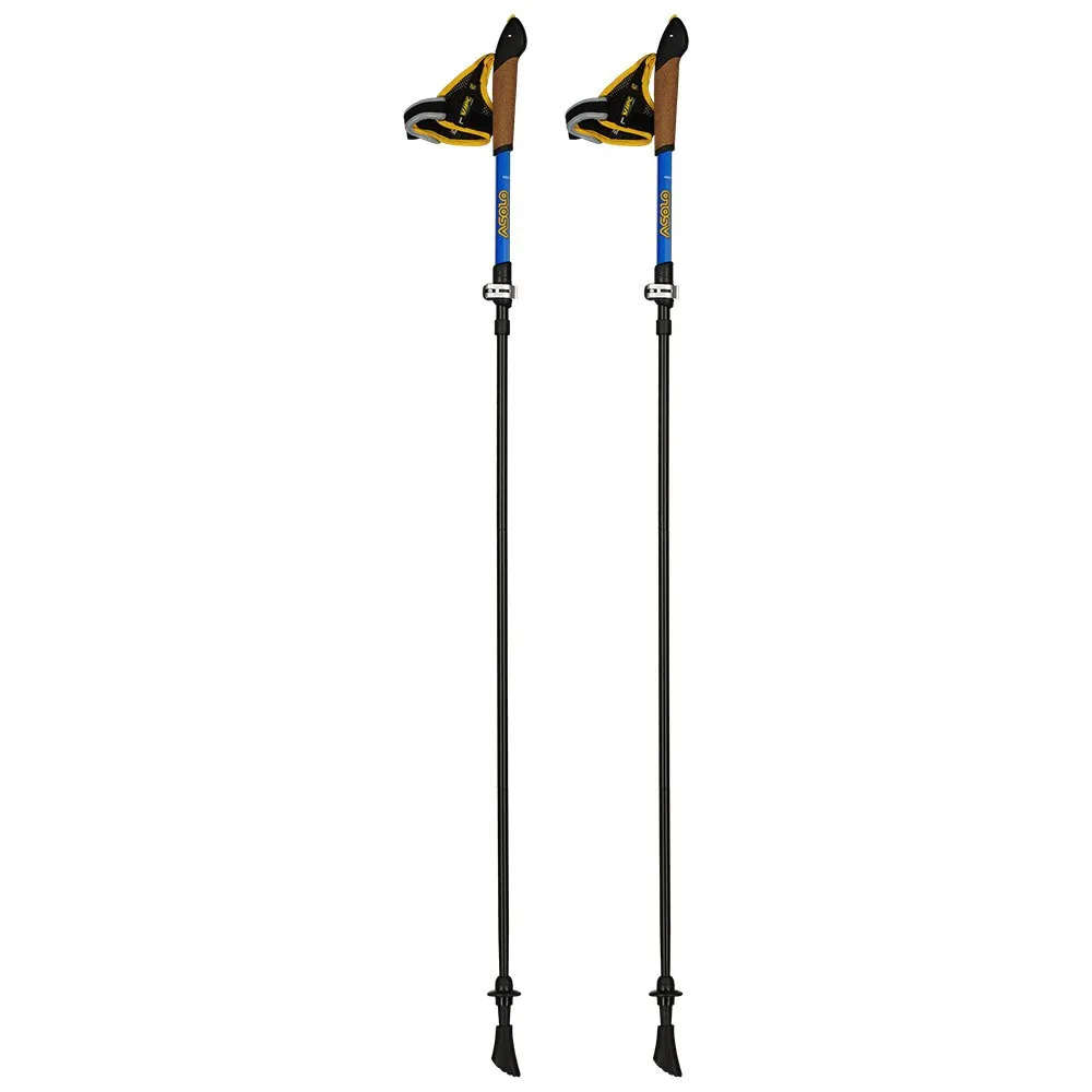 Asolo Traveller Dlx Stavar, Black / blue, 110-130cm