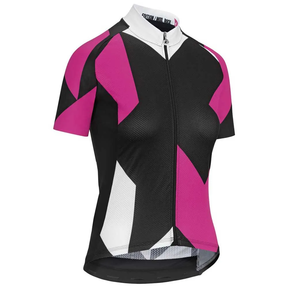 ASSOS Fastlane Rock Korta ärmar Cykeltröja Refurbished, Pong pink, L