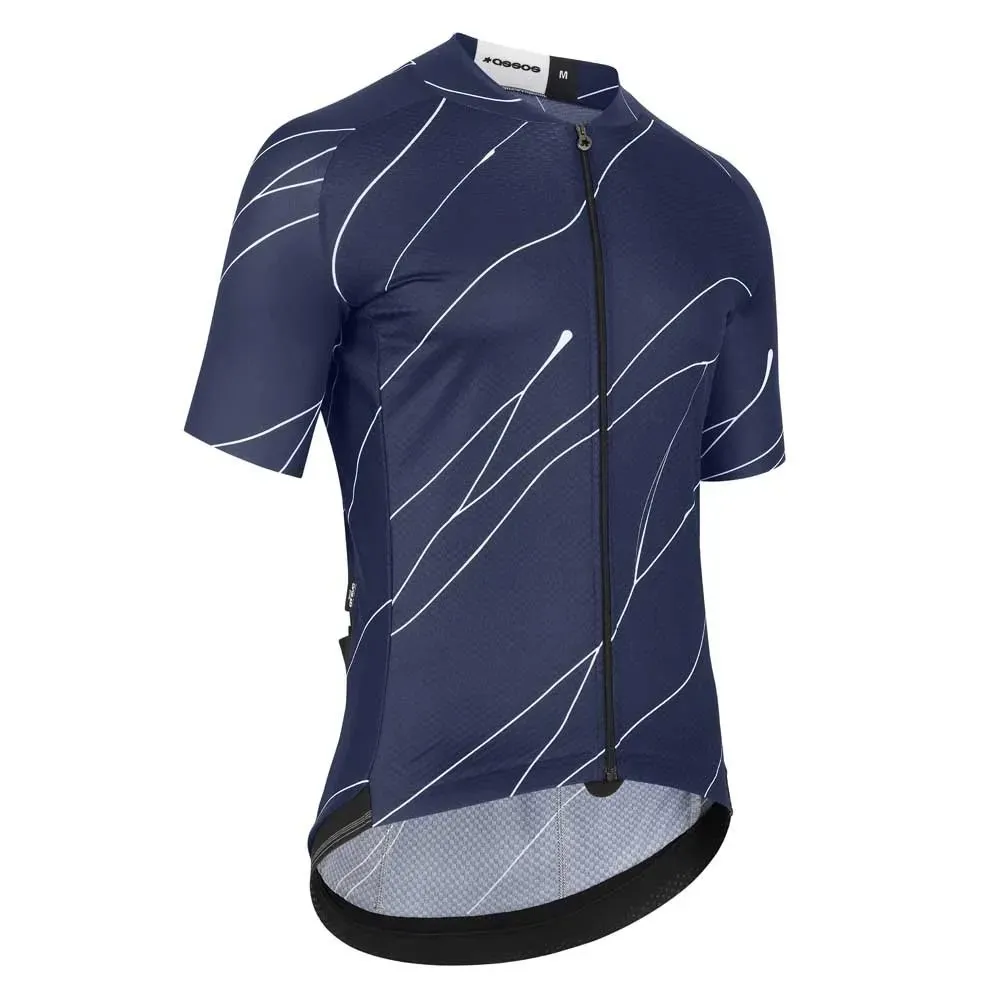 ASSOS Mille Gt C2 Evo Ultra Blood Korta ärmar Cykeltröja, Genesi blue, S