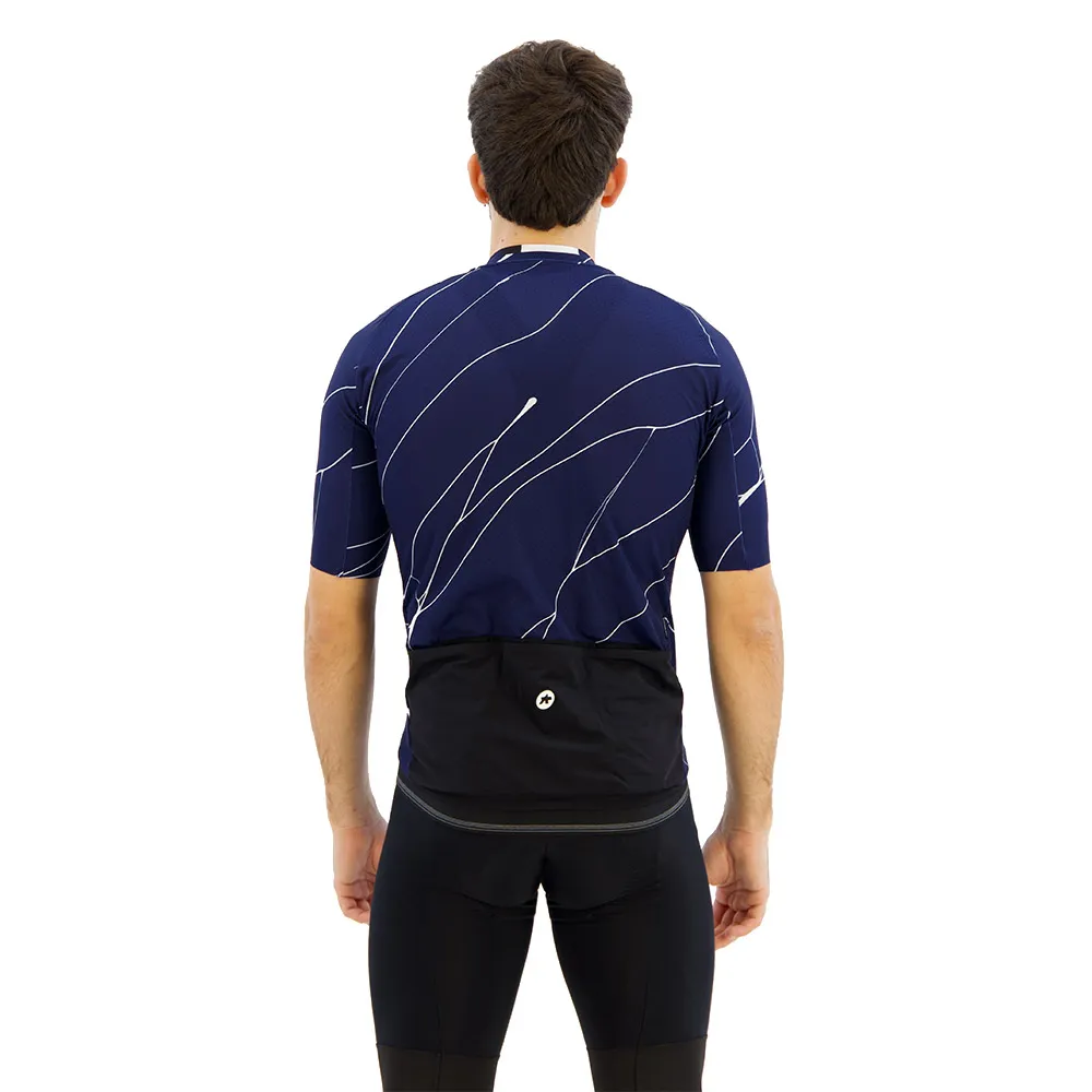 ASSOS Mille Gt C2 Evo Ultra Blood Korta ärmar Cykeltröja, Genesi blue, S