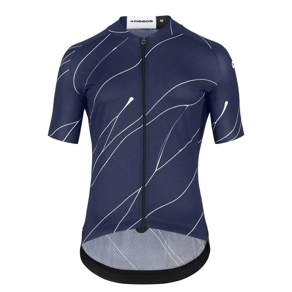 ASSOS Mille Gt C2 Evo Ultra Blood Korta ärmar Cykeltröja, Genesi blue, S
