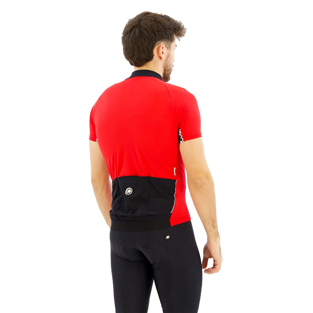 ASSOS Mille Gt Korta ärmar Cykeltröja, National red, S