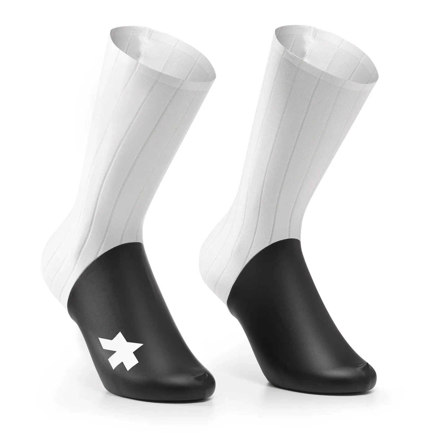 ASSOS RSR Speed Skoöverdrag, Svart/Vit ASSOS RSR Speed Skoöverdrag, Svart/Vit