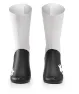 ASSOS RSR Speed Skoöverdrag, Svart/Vit