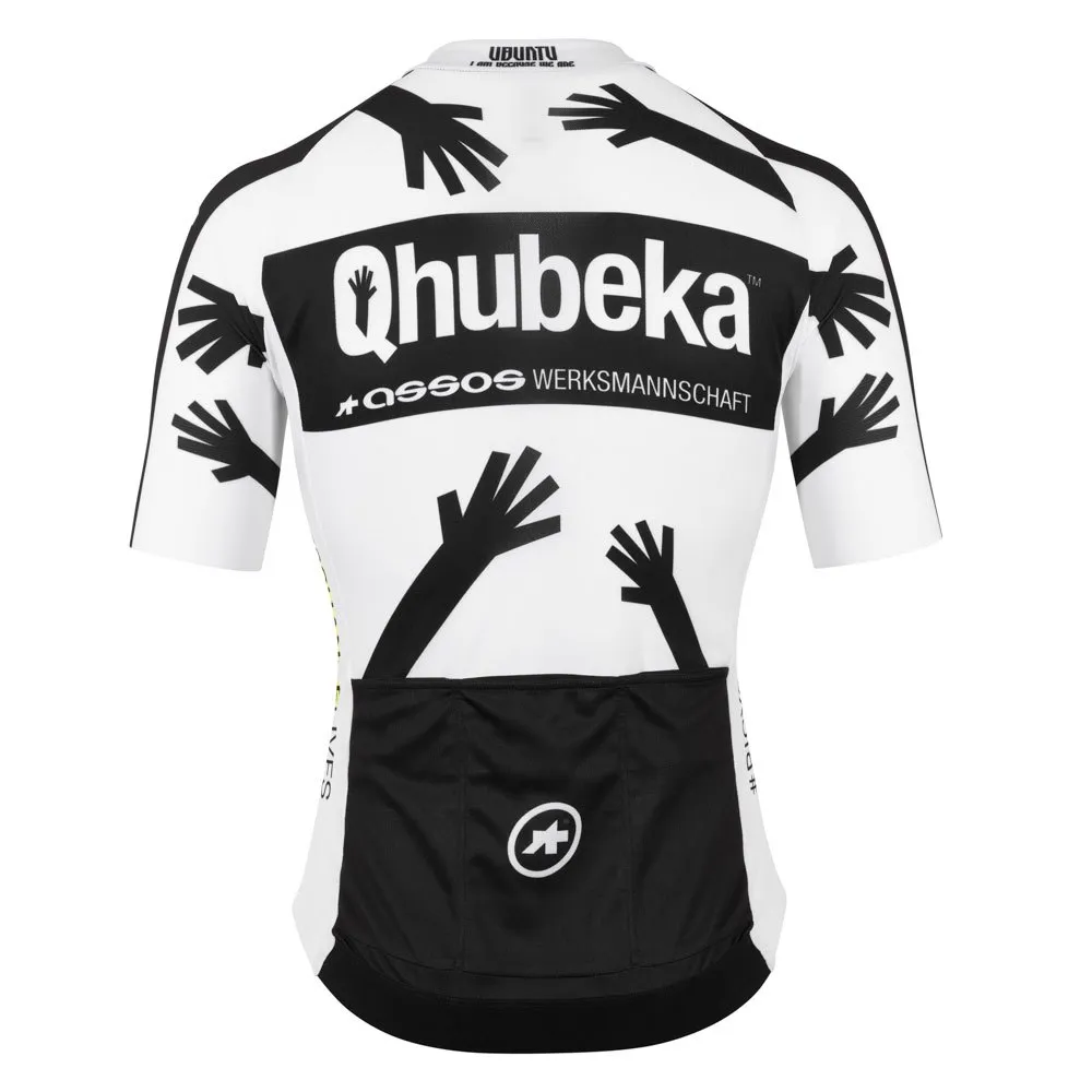 ASSOS Team Qhubeka 2021 Gt Korta ärmar Cykeltröja, Blue ASSOS Team Qhubeka 2021 Gt Korta ärmar Cykeltröja, Blue