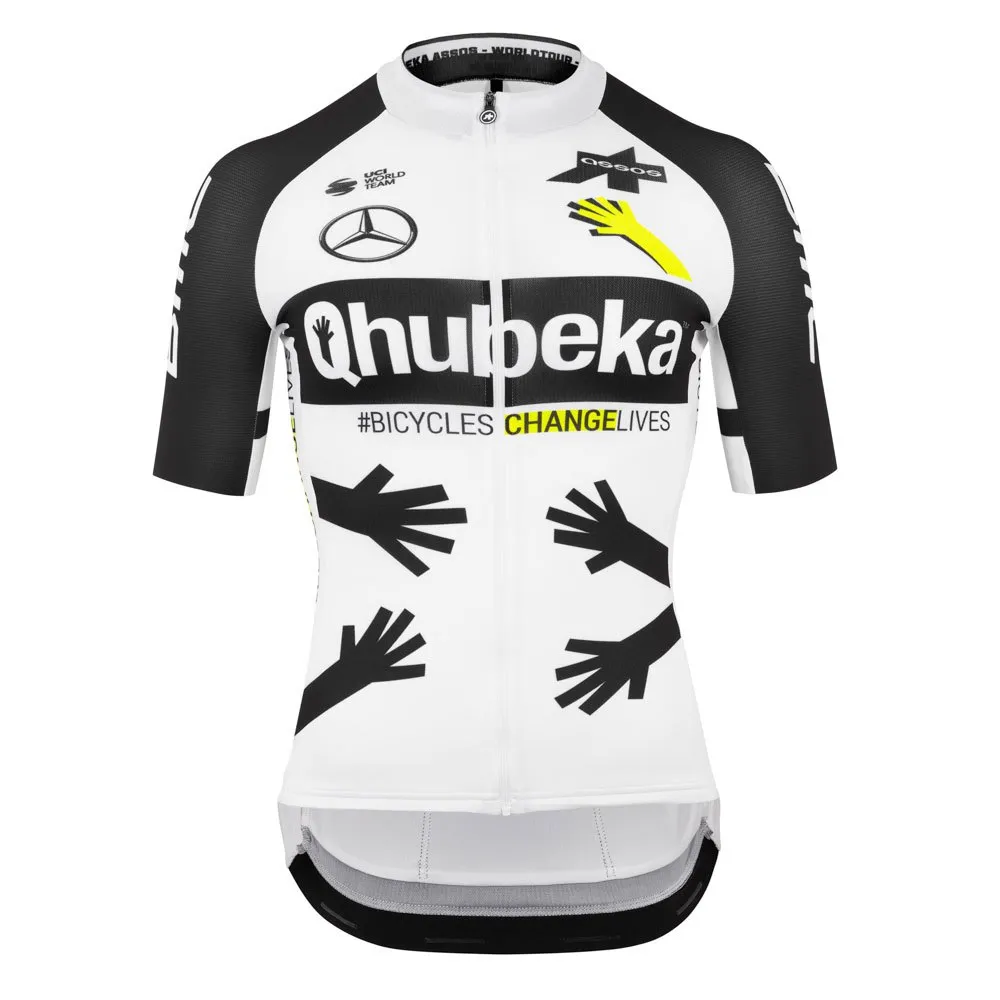ASSOS Team Qhubeka 2021 Gt Korta ärmar Cykeltröja, Blue ASSOS Team Qhubeka 2021 Gt Korta ärmar Cykeltröja, Blue