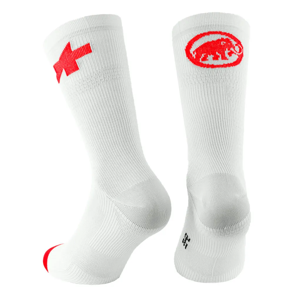 ASSOS X Mammut Gravel Summer Strumpor, White