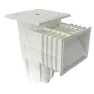 Astral 00250 Skimmer Standard öppning Fyrkantigt Lock 15l unisex, White, One Size