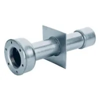 Astral 00327 Inox Aisi304 L240mm Väggrör Med 1 1/2 Invändig Gänga I Båda ändar unisex