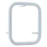 Astral 09447 Ø Rektangulärt Handtag I Lackerat Aisi- 316l 340x30x70cm 28mm unisex, White, One Size