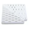 Astral 22384 90º H35mm L250mm L1_245mm Hörnplattor I Plast För överflödesränna unisex, White, One Size