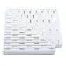Astral 22386 90º H35mm L340mm L1_335mm Hörnplattor I Plast För överflödesränna unisex, White, One Size