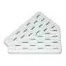 Astral 22388 45º H22mm L250mm L1_245mm Hörnplattor I Plast För överflödesränna unisex, White, One Size