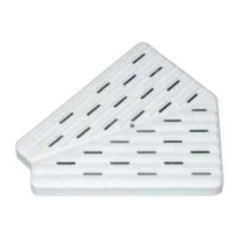 Astral 22389 45º H22mm L300mm L1_295mm Hörnplattor I Plast För överflödesränna unisex, White, One Size