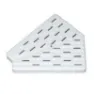 Astral 22390 45º H22mm L340mm L1_335mm Hörnplattor I Plast För överflödesränna unisex, White, One Size