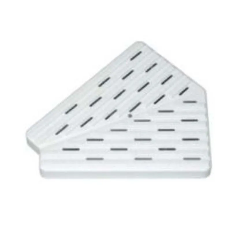Astral 22391 45º H35mm L200mm L1_195mm Hörnplattor I Plast För överflödesränna unisex, White, One Size