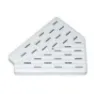Astral 22392 45º H35mm L250mm L1_245mm Hörnplattor I Plast För överflödesränna unisex, White, One Size