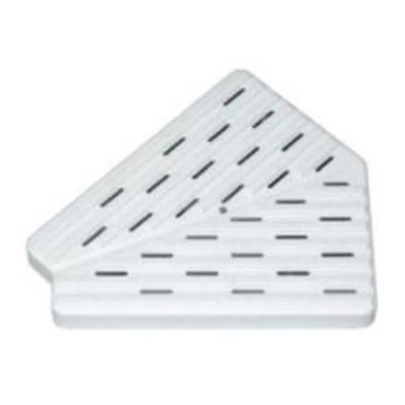 Astral 22394 45º H35mm L340mm L1_335mm Hörnplattor I Plast För överflödesränna unisex, White, One Size