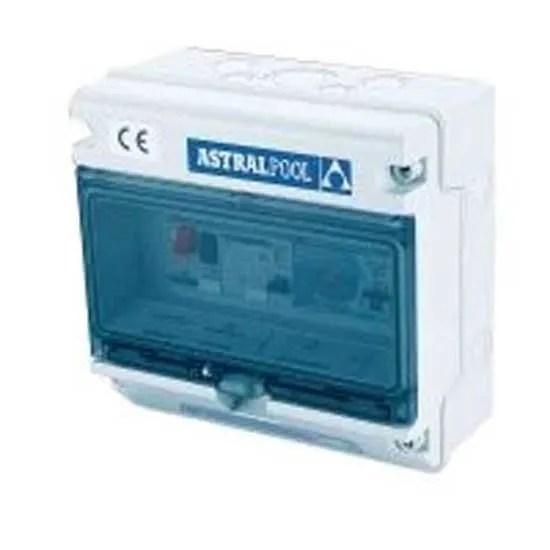 Astral 25722 Kontrollbox Typ B För Pumpstyrning Och Undervattensbelysning unisex, White / blue, One Size, EU Plug 220V Astral 25722 Kontrollbox Typ B För Pumpstyrning Och Undervattensbelysning unisex, White / blue, One Size, EU Plug 220V