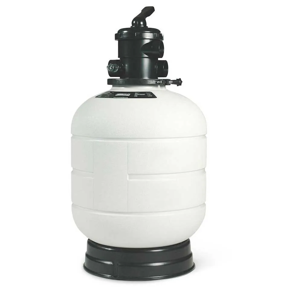 Astral 33815 Millennium Ø430 7000l/h Top Mount Valve 1 1/2´´ Blåst Sandfilter unisex, White / black, One Size