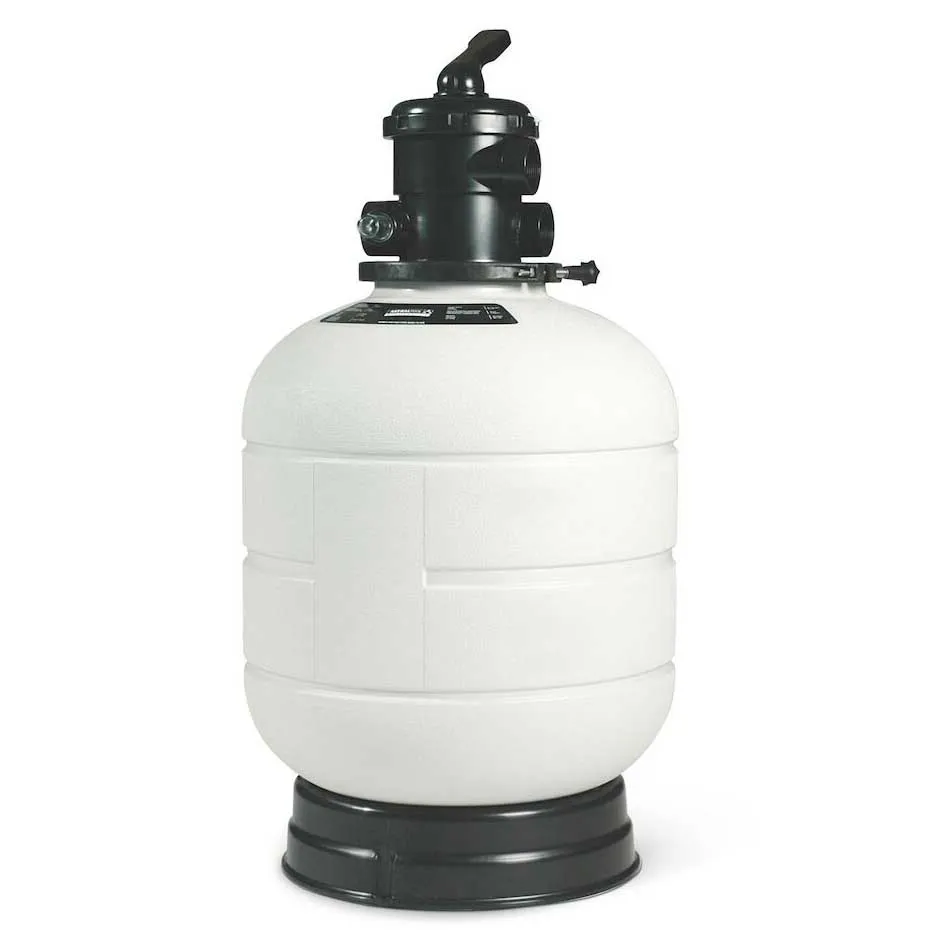 Astral 33816 Millennium Ø480 9000l/h Top Mount Valve 1 1/2´´ Blåst Sandfilter unisex, White / black, One Size