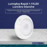 Astral 62327 Lumiplus Essential Rapic White For Concrete Pool Projektor unisex, White, One Size