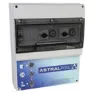Astral 70428 Typ D Termiskt överbelastningsskydd_kontaktor_programmeringsur 24h unisex, White / black, One Size, EU Plug 220V