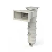 Astral 73159 Filterskimmer För Prefabricerade Pooler Med 2 Patroner 16m3 unisex