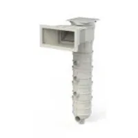 Astral 73161 Filterskimmer För Betong Med 2 Patroner 20m3 unisex