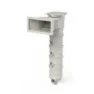 Astral 73161 Filterskimmer För Betong Med 2 Patroner 20m3 unisex, White, One Size