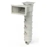 Astral 73162 Filterskimmer För Prefabricerade Pooler Med 2 Patroner 20m3 unisex, White, One Size