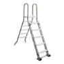 Astral Aisi-Ø43 Säkerhetsstegsteg Med Plattform För Ovan Mark Pooler 2x5 304l 1.5m unisex, Inox, One Size